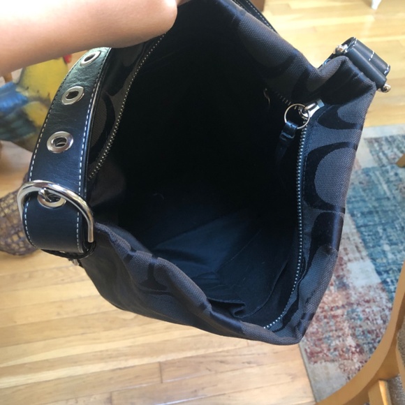 Coach Hobo Bag Y2K Early 2000s Classic Monogram - Picture 8 of 15